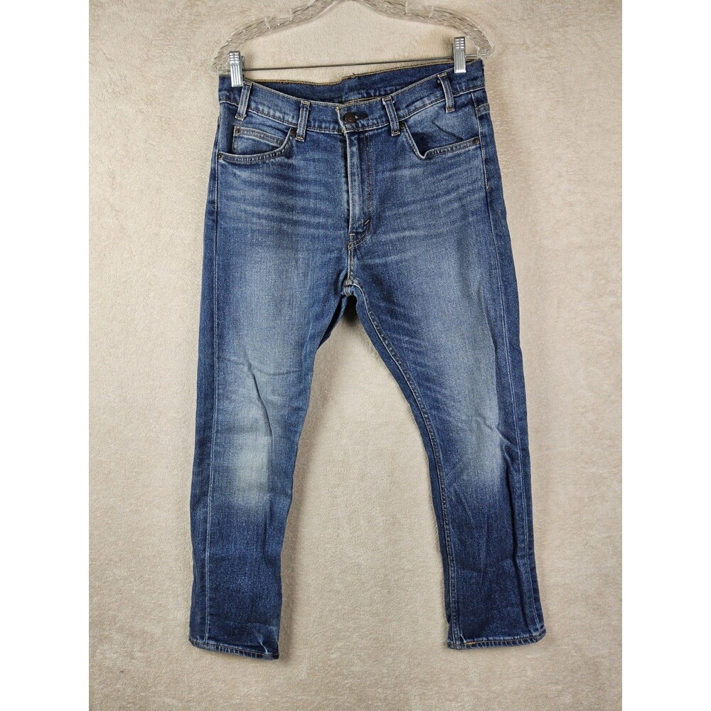Levi's 505C Women's Orange Tab Redesigned Rock Medium Wash Denim Jeans Size 30